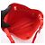 Borsa a tracolla in pelle rossa Bottega Veneta Rosso - vista 3