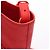 Borsa a tracolla in pelle rossa Bottega Veneta Rosso - vista 8