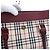 Borsa Burberry Nova Check Beige Bordò - vista 9