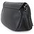 Bolsa de Ombro com Corrente Half Moon Chanel Preto Prata - vista 3