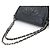 Bolsa de Ombro com Corrente Half Moon Chanel Preto Prata - vista 5