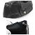 Bolsa de Ombro com Corrente Half Moon Chanel Preto Prata - vista 8