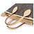 Saco Louis Vuitton Neverfull BB Monogram Marrom Bege Monograma - vista 5