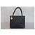 Chanel Medaillon Gesteppte Tote Bag Schwarz Kaviarleder - Ansicht 13