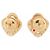 NUEVOS PENDIENTES POIRAY CORAZÓN ENTRELAZADO ESMALTE ROSA & ORO AMARILLO 18K Dorado - vista 4