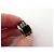 ANELLO BULGARI B ZERO 1 345853 ORO ROSA 18K 9.6GR & CERAMICA NERA T52 Nero - vista 12