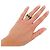 ANELLO BULGARI B ZERO 1 345853 ORO ROSA 18K 9.6GR & CERAMICA NERA T52 Nero - vista 5