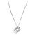 COLLANA DINH VAN LE PAVE SU CATENA IN ARGENTO 925 GM 668304 SILVER NECKLACE