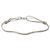 BRACCIALE DINH VAN CORDON FLEUR BUBBLES ORO BIANCO 18K 1.6GR + 5 CORDINI Argento - vista 4