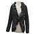 NUEVA CHAQUETA LANVIN 707M DE TWEED NEGRO S 36 BOTONES DE PERLAS BLACK JACKET