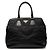 Borsa Prada Saffiano con logo triangolare Nero