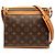 Louis Vuitton Monogram Saumur Messenger PM Braun