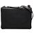 Borsa a tracolla Prada in jacquard con logo Nero