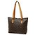 Louis Vuitton Cabas Piano Tote M51148 Castaño - vista 2