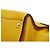 Prada Sound Lock Handtasche Gelb - Ansicht 4