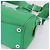 PRADA Sac à main Nylon 2way Green Silver - vue 15