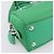 PRADA Sac à main Nylon 2way Green Silver - vue 16