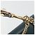 FENDI Canay Chain Shoulder Bag Leather 2way Green Gold Tone 8BT283 - vista 18