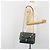 FENDI Canay Chain Shoulder Bag Leather 2way Green Gold Tone 8BT283 - vista 28