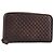 BOTTEGA VENETA Round Long Wallet Leather Brown