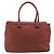 BOTTEGA VENETA INTRECCIATO Tote Bag Leather Brown - vista 3