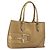GUCCI Horsebit Tote Bag Leather Gold 137385