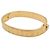 Louis Vuitton Nanogram Strass Armreif Golden