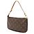 Louis Vuitton Monogram Pochette Accessoires Handbag Pouch Marrone - vista 3