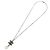 Collier Chanel 85261 Argenté Blanc Bordeaux - vue 2