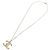 Collar Chanel 60212 Oro y Blanco Dorado - vista 2