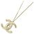 Collar Chanel 60212 Oro y Blanco Dorado - vista 4