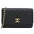 Portafoglio a catena Chanel AP3516 Nero