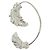Ear Cuff Chanel ABF695 Plata - vista 2