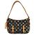 Borsa a tracolla Louis Vuitton Monogram Multicolor Lodge PM Nero - vista 2