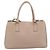 Prada Gardener's Saffiano Leather Medium Beige - vue 2