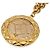 Chanel Medallion Coco Mark Lion Halskette Golden - Ansicht 5