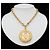 Chanel Medallion Coco Mark Lion Halskette Golden - Ansicht 8