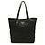 Borsa Tote a Spalla Prada in Nylon e Pelle Nero - vista 2