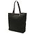 Borsa Tote a Spalla Prada in Nylon e Pelle Nero - vista 3
