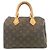 Borsa Boston Louis Vuitton Monogram Speedy Bandoulière Marrone