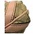 Borsa a tracolla Gucci in tela GG beige e marrone - vista 3