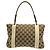 Sac à main Gucci 113014 Toile GG Beige Blanc - vue 2