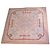 Hermès Gavroche 45 Seidentuch Mors et Gourmettes Rose Powder Pink Weiß Grau