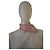 Hermès Gavroche 45 Seidentuch Mors et Gourmettes Rose Powder Pink Weiß Grau - Ansicht 10