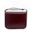 Céline Celine Classic Box Smooth Leather Medium Burdeos - vista 3