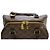 Bowling Louis Vuitton Ribera Mini Bolso de Mano Damier Ebene Marrón Castaño Monograma - vista 11