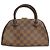 Bowling Louis Vuitton Ribera Mini Bolso de Mano Damier Ebene Marrón Castaño Monograma - vista 4