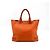 Tote Shopping Convertibile Prada in Pelle Saffiano Pelle Saffiano Tall Arancione - vista 3