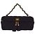 Beauty case Chanel Vintage in tessuto matelassé Small Nero