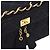 Beauty case Chanel Vintage in tessuto matelassé Small Nero - vista 6